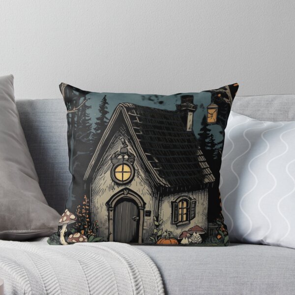 Item preview, Enchanted Witch Cottage Forest designed and sold by ChicTrendz.