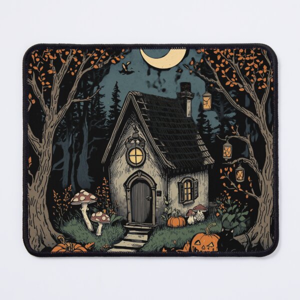 Item preview, Enchanted Witch Cottage Forest designed and sold by ChicTrendz.