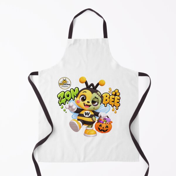 Item preview, Zombie Bee ZomBee Halloween Pun designed and sold by PUNserious.