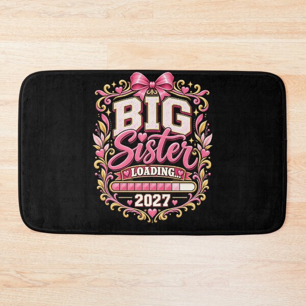 Item preview, Big Sister Loading 2027 Pregnancy Announcement New Sibling Gift designed and sold by THREE LITTLE BEANS.