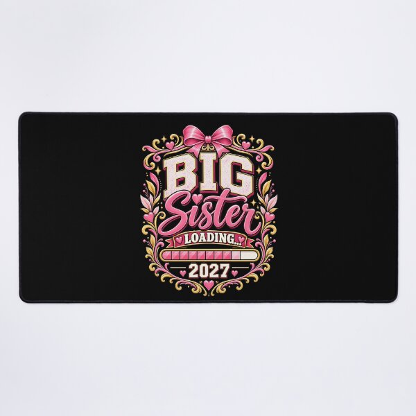 Item preview, Big Sister Loading 2027 Pregnancy Announcement New Sibling Gift designed and sold by THREE LITTLE BEANS.