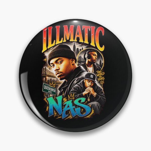 Item preview, Nas Illmatic Queensbridge Hip Hop Legend T-Shirt designed and sold by ValerieWendy.
