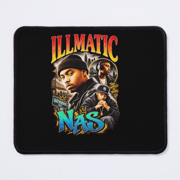 Item preview, Nas Illmatic Queensbridge Hip Hop Legend T-Shirt designed and sold by ValerieWendy.