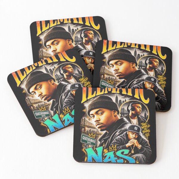 Item preview, Nas Illmatic Queensbridge Hip Hop Legend T-Shirt designed and sold by ValerieWendy.