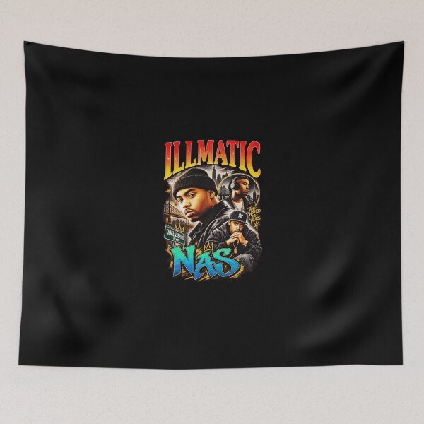 Item preview, Nas Illmatic Queensbridge Hip Hop Legend T-Shirt designed and sold by ValerieWendy.