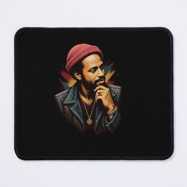 Item preview, Marvin Gaye Soul Legend Retro Portrait T-Shirt designed and sold by ValerieWendy.
