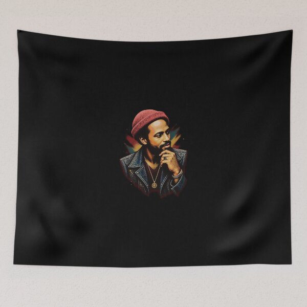 Item preview, Marvin Gaye Soul Legend Retro Portrait T-Shirt designed and sold by ValerieWendy.