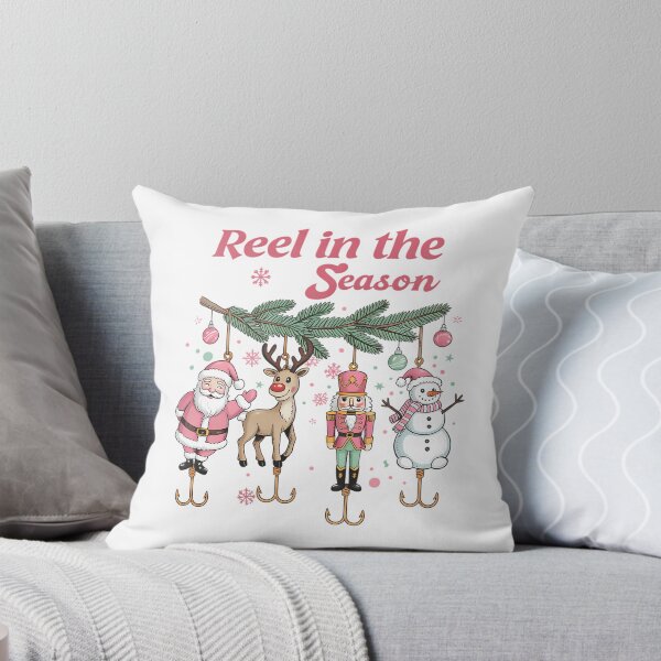 Item preview, Reel In The Season - Funny Christmas Fishing Pun designed and sold by Hased-fghrton.