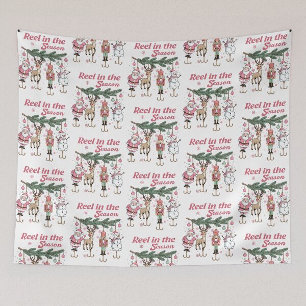 Item preview, Reel In The Season - Funny Christmas Fishing Pun designed and sold by Hased-fghrton.