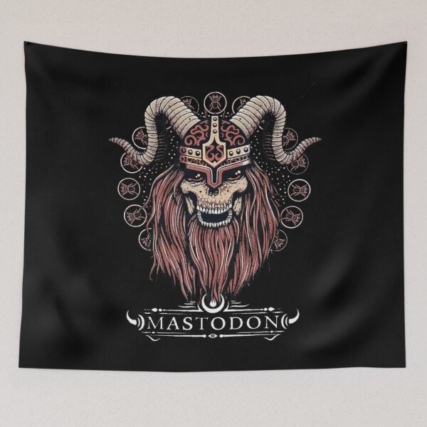 Item preview, Mastodon designed and sold by Rabidraws.