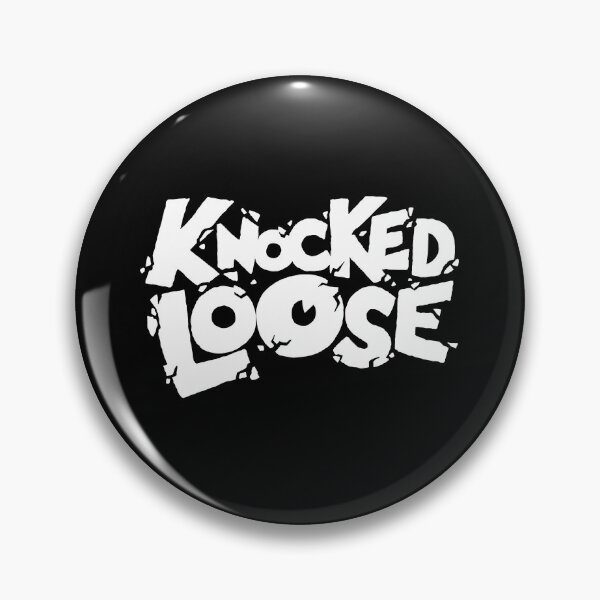 Item preview, Logotipo blanco de Knocked Loose designed and sold by jasonmoana.