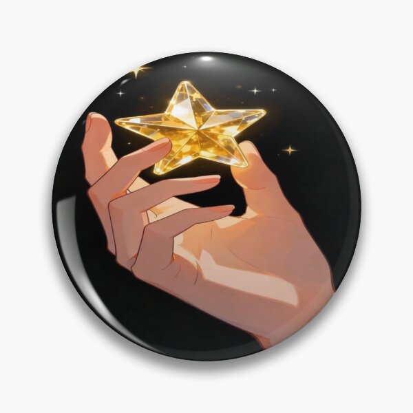 Item preview, Hand Holding Golden Crystal Star Artwork  designed and sold by NivyasArtistry.