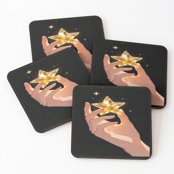 Item preview, Hand Holding Golden Crystal Star Artwork  designed and sold by NivyasArtistry.