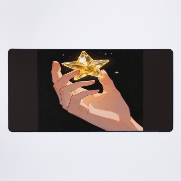 Item preview, Hand Holding Golden Crystal Star Artwork designed and sold by NivyasArtistry.