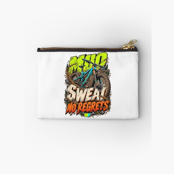 Item preview, Mud Sweat No Regrets Mountain Biking designed and sold by eWproject.