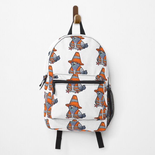 Item preview, Funny Pigeon Wearing Traffic Cone designed and sold by MonkiFlipp.