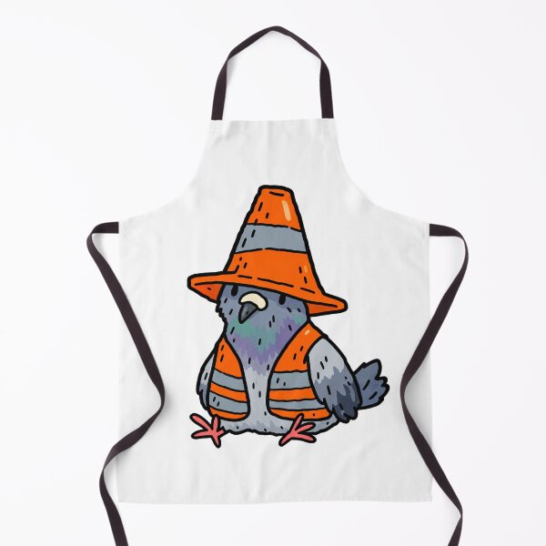 Item preview, Funny Pigeon Wearing Traffic Cone designed and sold by MonkiFlipp.