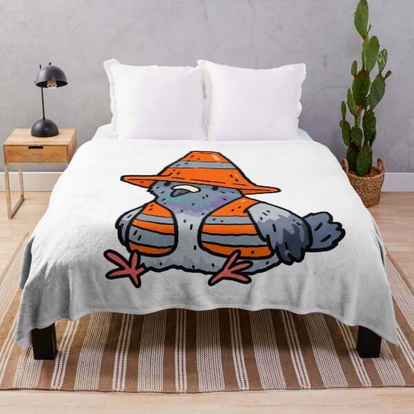 Item preview, Funny Pigeon Wearing Traffic Cone designed and sold by MonkiFlipp.