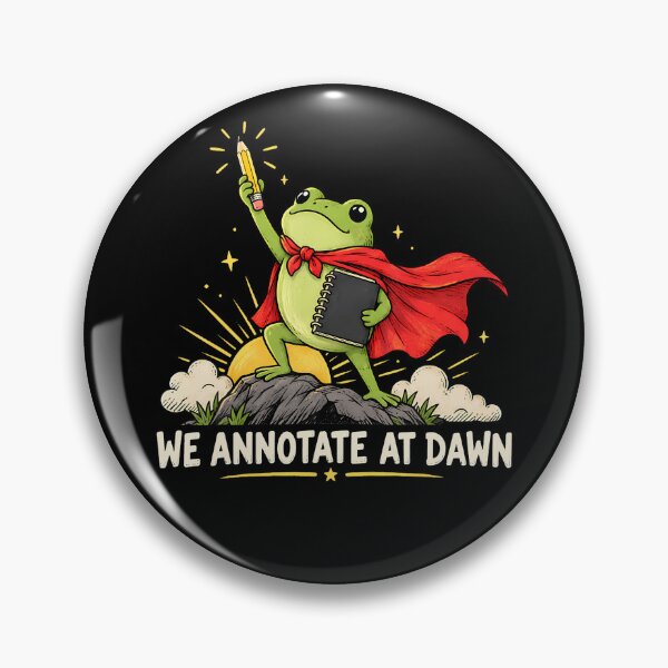 Item preview, We Annotate At Dawn Frog English Teacher Back To School designed and sold by serialcarachts.