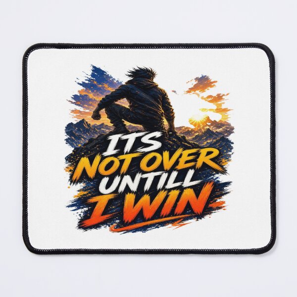 Item preview, Its Not Over Untill I Win - Anime Hero Sunset Summit T-Shirt designed and sold by Sushikidsntoddlers.