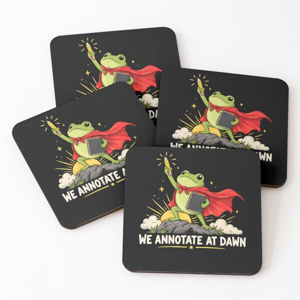 Item preview, We Annotate At Dawn Frog English Teacher Back To School designed and sold by serialcarachts.