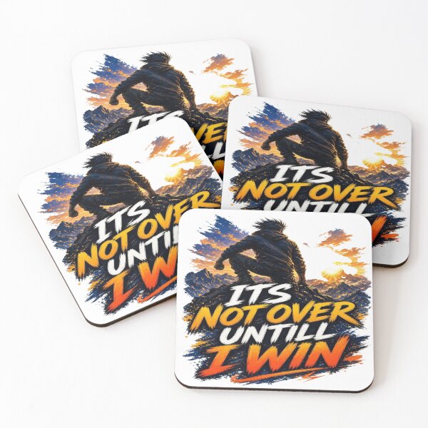 Item preview, Its Not Over Untill I Win - Anime Hero Sunset Summit T-Shirt designed and sold by Sushikidsntoddlers.