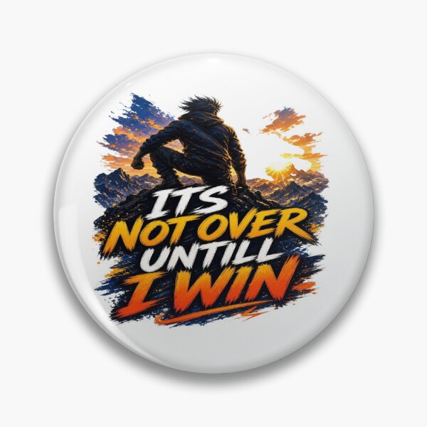 Item preview, Its Not Over Untill I Win - Anime Hero Sunset Summit T-Shirt designed and sold by Sushikidsntoddlers.