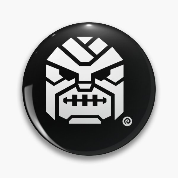 Item preview, White Face Warrior Symbol designed and sold by HeloisCharrette.