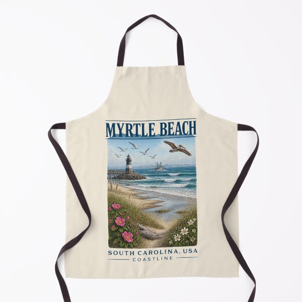Item preview, Myrtle Beach, South Carolina, USA [Wildlife Conservation Illustration] designed and sold by elektronen.