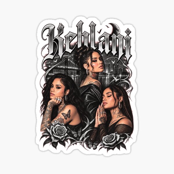 Item preview, Kehlani Gothic Portrait T-Shirt designed and sold by ValerieWendy.