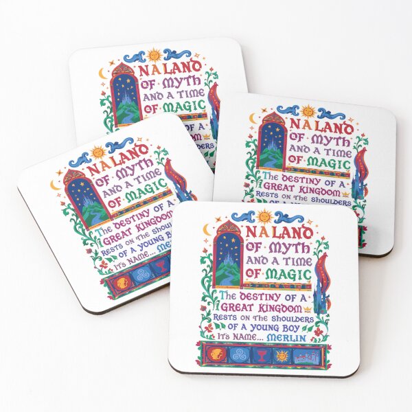 Item preview, Merlin In A Land Of Myth And A Time Of Magic Retro designed and sold by ThePeaceForge.