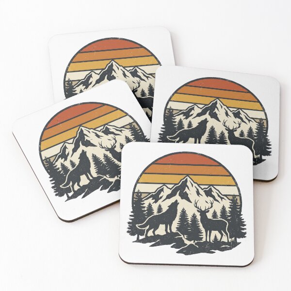 Item preview, Retro Wilderness Forest Adventure designed and sold by naragon4289.