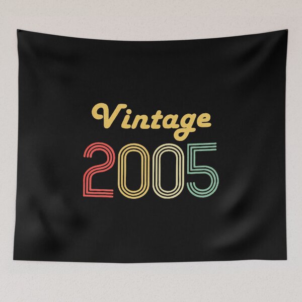 Item preview, Vintage 2005 Retro Rainbow Multi Colored Lines Birthday Art designed and sold by ginapaw.