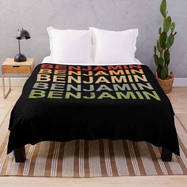 Item preview, Retro Benjamin Personalised, Benjamin Name, Man Benjamin designed and sold by IvanZimmerman.