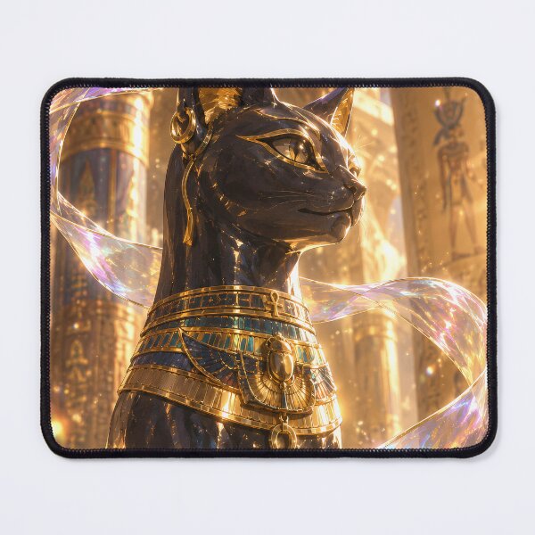Item preview, Ancient Egyptian Cat standing elegantly designed and sold by Helmy Dream.