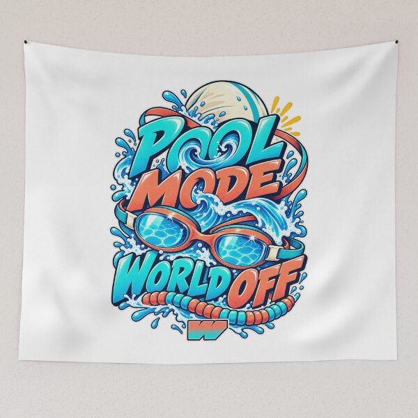 Item preview, Pool Mode World Off Swimming designed and sold by eWproject.