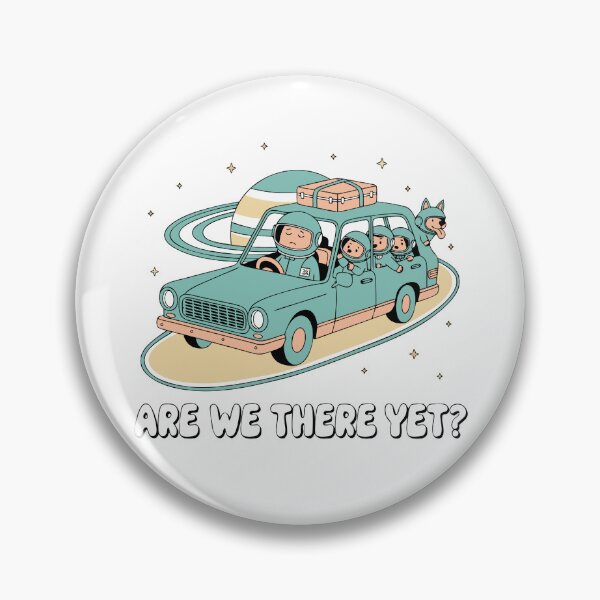 Item preview, Space Dad Road Trip Are We There Yet designed and sold by Bright Idea Bazaar.