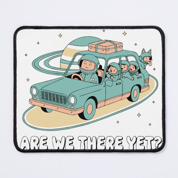 Item preview, Space Dad Road Trip Are We There Yet designed and sold by Bright Idea Bazaar.
