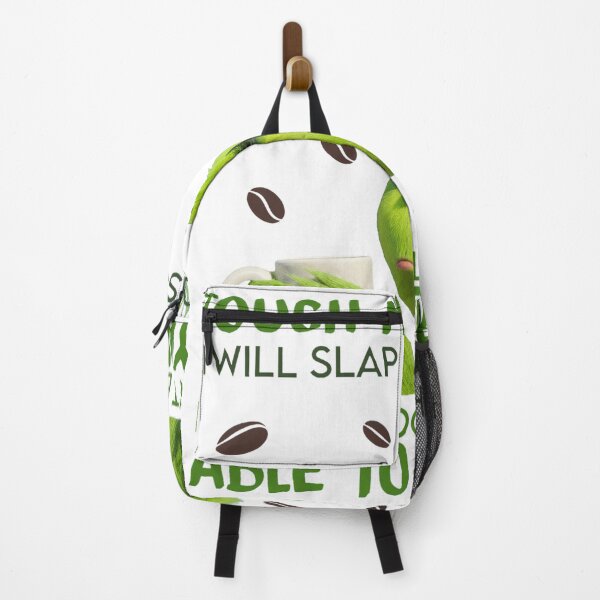 Item preview, Grumpy Coffee Lover Slap Quote Funny Green Character Design designed and sold by Jacklynmard.