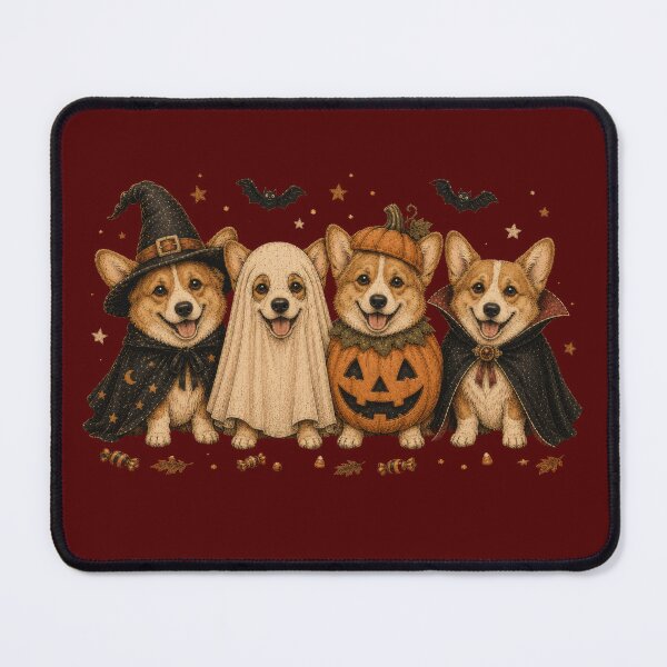 Item preview, Corgi Halloween Costume Parade Cute Spooky Dogs designed and sold by PrintSpire Studios.