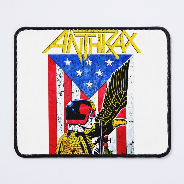 Item preview, Dredd Eagle Anthrax Graphic Illustration with Bold and Edgy Design designed and sold by RobotSnail.