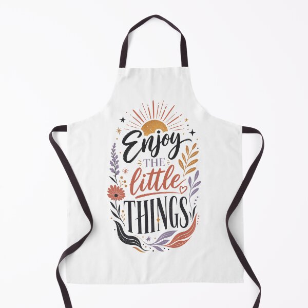 Item preview, Enjoy The Little Things Boho Floral Design | Positive Quote Art | Inspirational Gift For Her designed and sold by StyxIND.