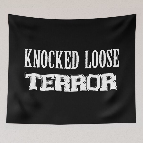 Item preview, Knocked Loose white type terror designed and sold by jasonmoana.