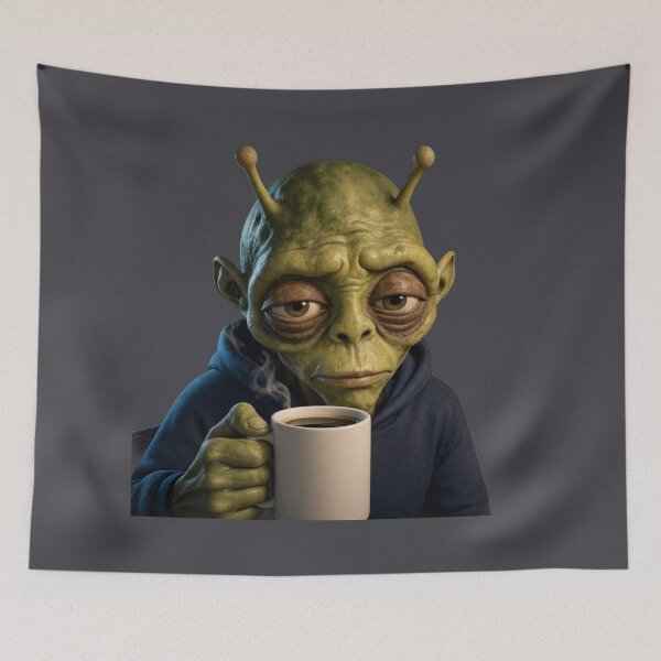 Item preview, Monday Morning Alien Aesthetic  designed and sold by charmaroundyou.