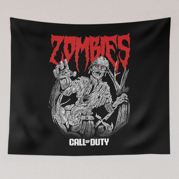 Item preview, Arts Retro Call of Duty Zombies Red Text Video Game Men Women designed and sold by IvanZimmerman.
