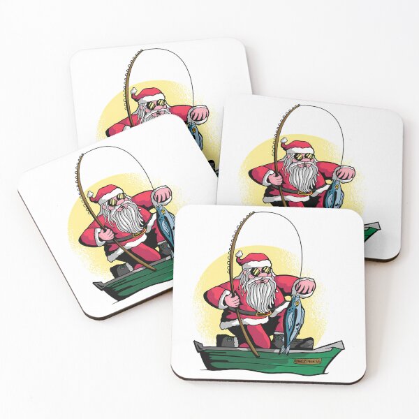 Item preview, Santa Claus Fishing Angler designed and sold by Hased-fghrton.