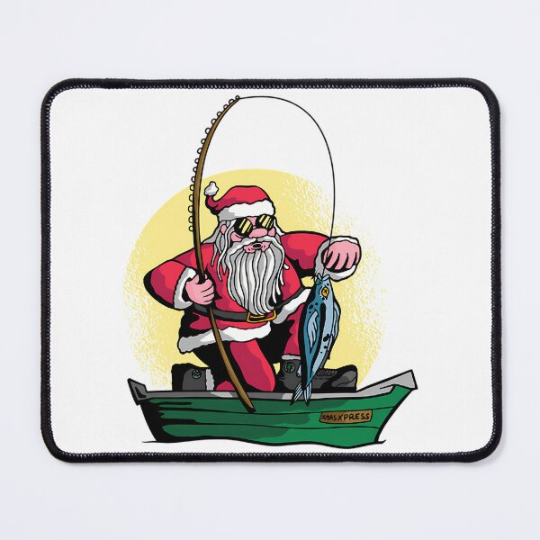 Item preview, Santa Claus Fishing Angler designed and sold by Hased-fghrton.