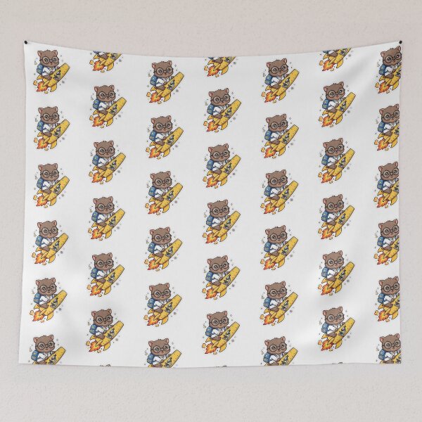 Item preview, Wombat Science Lab Rocket Ruler designed and sold by Wildlife-Walk.