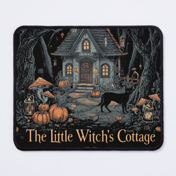 Item preview, Forest Witch Cottage Under Moonlight designed and sold by ChicTrendz.