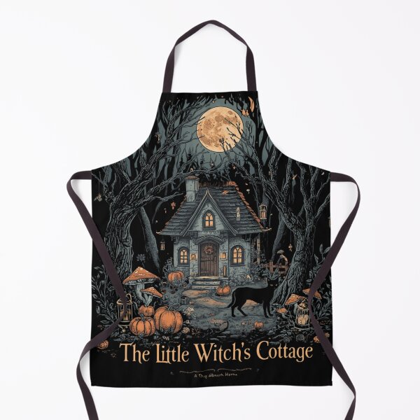 Item preview, Forest Witch Cottage Under Moonlight designed and sold by ChicTrendz.